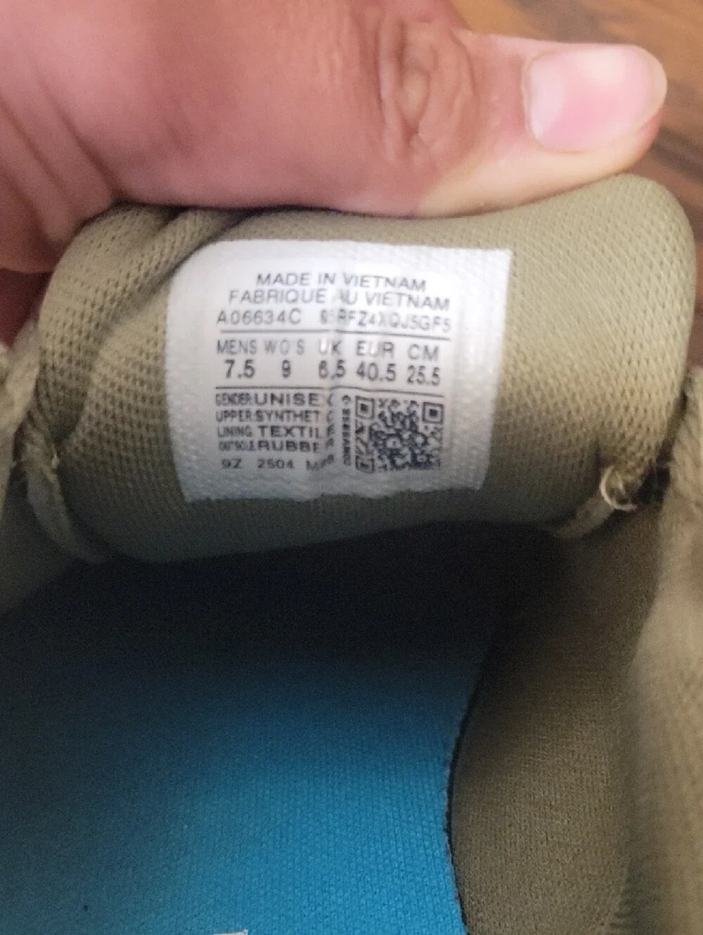 Converse Low-Top Sneakers in Olive Green with White Soles